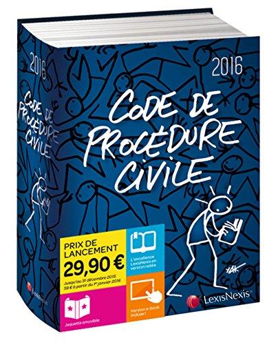 Code de procédure civile 2016 : jaquette Elyx