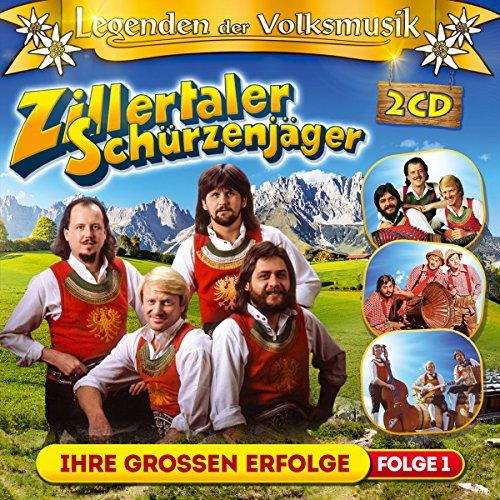 Legenden der Volksmusik; Ihre Grossen Erfolge; 40 Originalaufnahmen; Zillertaler Hochzeitsmarsch; Ohne Musig geht nix; Solojodler; Die Berge die sind mein Zuhaus; Grüne Tannen; Jagertoni; Tirol i bin a Kind von dir; Timple Boarischer; Hey Man Polka