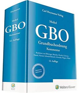 GBO - Grundbuchordnung: Kommentar