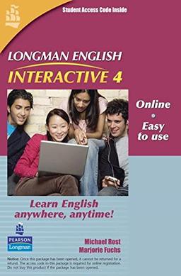 Longman English Interactive 4, American English: Online Version