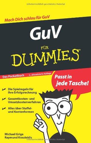 GuV für Dummies Das Pocketbuch (Fur Dummies)