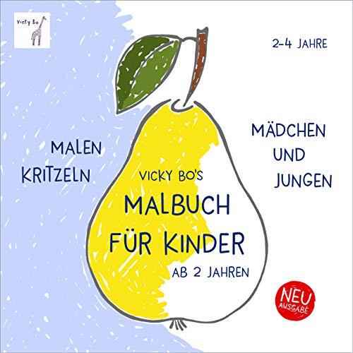 Malbuch Kinder ab 2 Jahre. Erstes Malen und Kritzeln