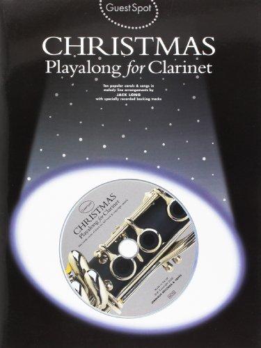 Guest Spot Christmas Playalong For Clarinet Clt Book/Cd