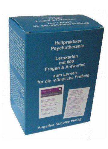 Heilpraktiker Psychotherapie. Lernkarten mit 600 Fragen & Antworten: zum Lernen für die mündliche Prüfung