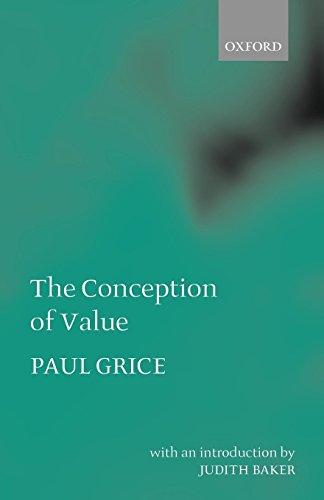 The Conception of Value