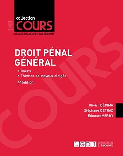 Droit pénal général