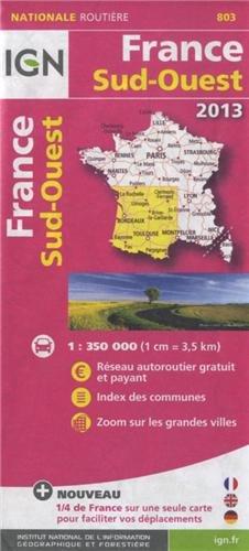 France Sud-Ouest 1 : 350 000