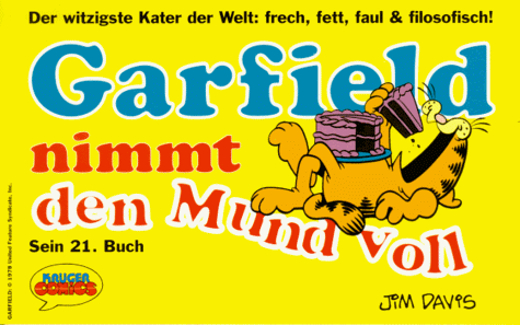 Garfield, Bd.21, Garfield nimmt den Mund voll