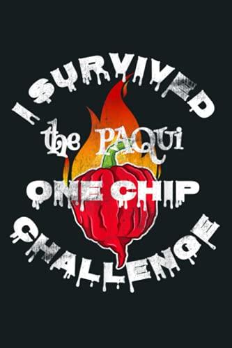 Paqui One Chip Challenge Ghost Pepper Survival Swag Gear: Notebook Planner - 6x9 inch Daily Planner Journal, To Do List Notebook, Daily Organizer, 114 Pages