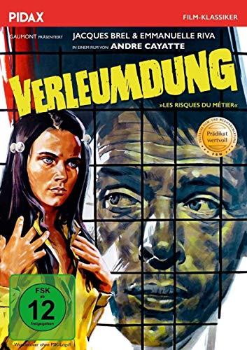 Verleumdung (Les risques du métier) / Mit dem Prädikat WERTVOLL schockierender Thriller mit Jacques Brel (Pidax Film-Klassiker)