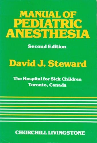 Manual of Paediatric Anaesthesia