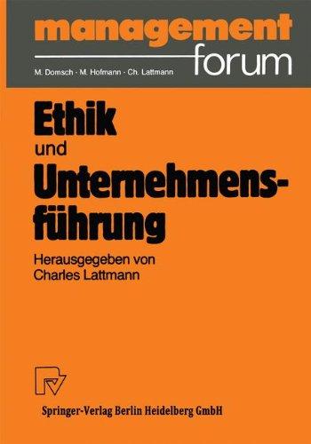 Ethik und Unternehmensführung (Management Forum)