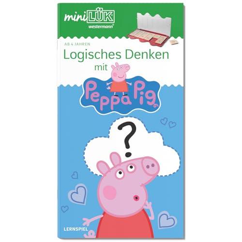 miniLÜK: Kindergarten/Vorschule Logisches Denken mit Peppa Pig (miniLÜK-Übungshefte: Vorschule)