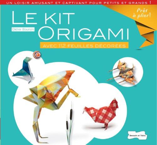 Le kit origami : avec 112 feuilles décorées