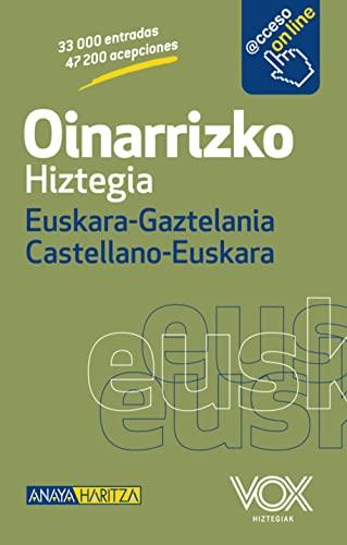 Oinarrizko hiztegia euskara-gaztelania, castellano-euskera (VOX - Lengua Vasca - Diccionarios Generales)