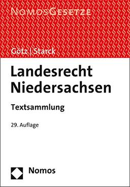 Landesrecht Niedersachsen: Textsammlung - Rechtsstand: 15. August 2020