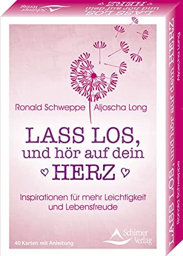 Lass los, und höre auf dein Herz- Inspirationen für mehr Leichtigkeit und Lebensfreude: - 40 Karten mit Anleitung