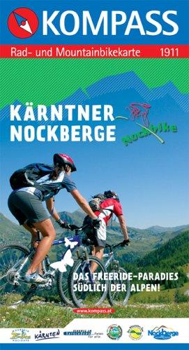 Kärntner Nockberge: Rad- und Mountainbikekarte