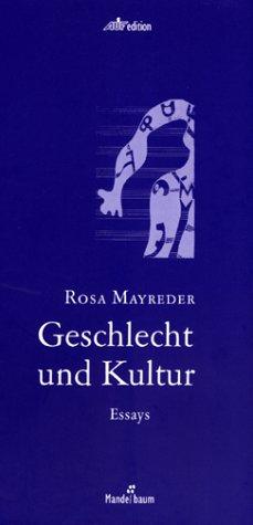 Geschlecht und Kultur. Essays.