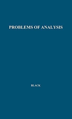 Problems of Analysis: Philosophical Essays