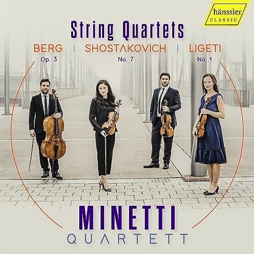 String Quartets Berg Op.3; Shostakovich No.7, Lige