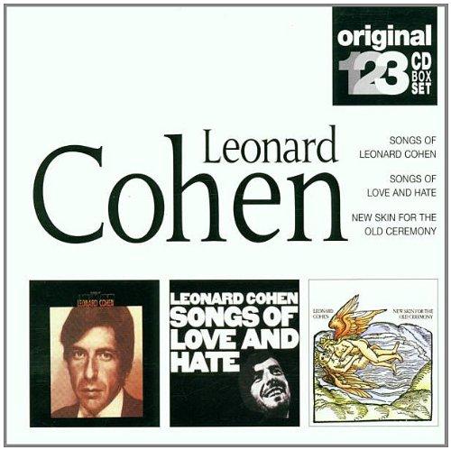 3 CD Box: Songs of Leonard Cohen/Songs of love and hate/New skin for the old ceremony