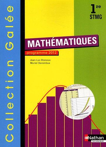 Mathématiques 1re STMG : programme 2012