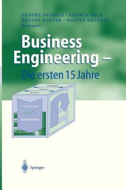 Business Engineering  -  Die ersten 15 Jahre