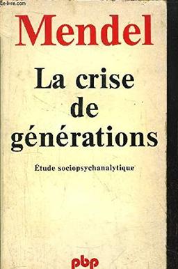 Crise des generation                                                                          120493 (P B P)