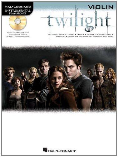 Instrumental Play-Along Twilight (Violin) Vln Book/Cd