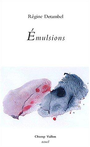 Emulsions