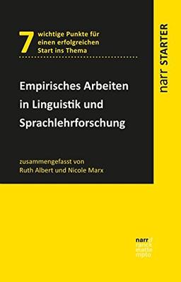 Empirisches Arbeiten in Linguistik und Sprachlehrforschung (narr STARTER)