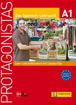 Protagonistas A1 - Lehr- und Arbeitsbuch mit 2 Audio-CDs