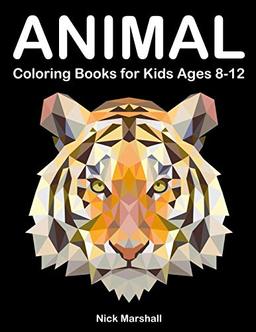 Animal Coloring Books for Kids Ages 8-12: Animetrics Coloring Books with Dolphin, Fox, Shark and Deer (Kids Coloring Book, Band 8)