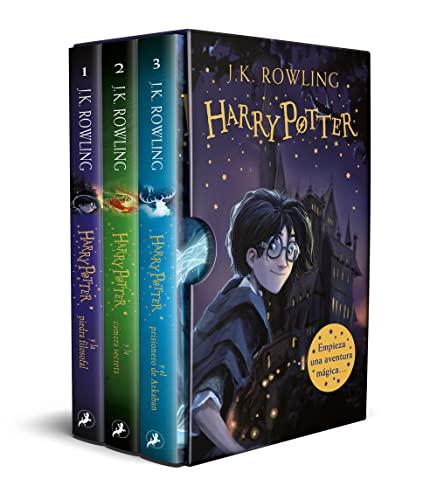 Harry Potter (estuche con las tres primeras novelas): (Contiene La piedra filosofal, La cámara de los secretos, El prisionero de Azkabán)