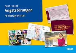 Angststörungen: 75 Therapiekarten. Kartenset mit 75 Karten für die Psychotherapie. Mit 24-seitigem Booklet (Beltz Therapiekarten)