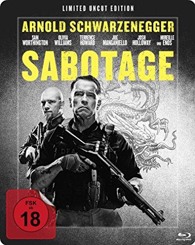 Sabotage - Uncut/Steelbook [Blu-ray] [Limited Edition]