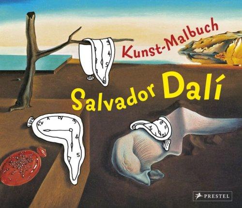 Kunst-Malbuch Salvador Dalí