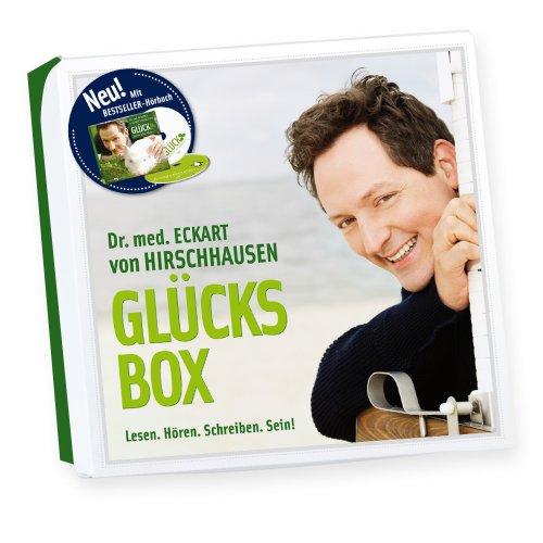 Hirschhausens neue GLÜCKSBOX: Lesen. Hören. Schreiben. Sein! Geschenkbox mit Doppel-CD (Hörbuch), Glückstagebuch und Glücks-(Kräuter)-Tee