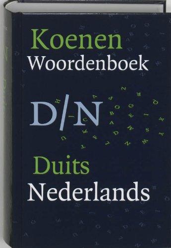 Koenen woordenboek Duits-Nederlands / druk 1 (Koenen woordenboeken)