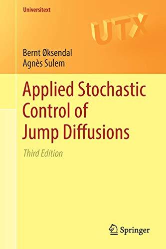 Applied Stochastic Control of Jump Diffusions (Universitext)