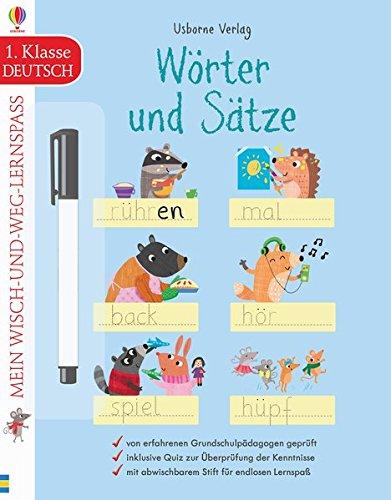 Mein Wisch-und-weg-Lernspaß: Wörter und Sätze: 1. Klasse