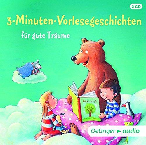 3-Minuten-Vorlesegeschichten für gute Träume (2CD)