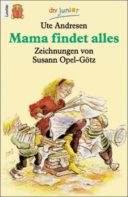 Mama findet alles. In großer Druckschrift.