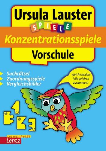 Konzentrationsspiele Vorschule: Suchrätsel, Zuordnungsspiele, Vergleichsbilder