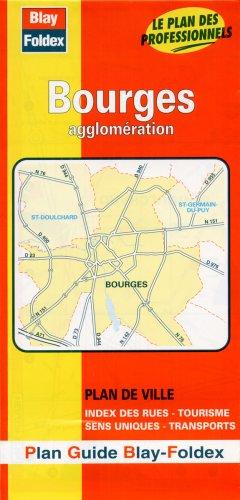 Plan de ville : Bourges (avec un index)