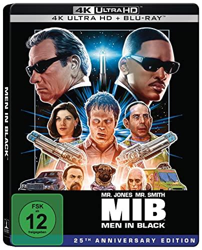 Men in Black – 25th Anniversary Edition (4K Ultra-HD + Blu-ray Limited Steelbook)