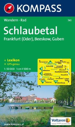 Schlaubetal, Frankfurt (Oder), Beeskow, Guben: 1:50.000. Spezial Wander-, Rad- und Reitwegekarte. GPS-genau