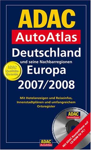 ADAC AutoAtlas Deutschland / Europa 2007/2008