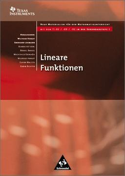 Neue Materialien für den Mathematikunterricht mit dem TI-83/-89/-92 in der Sekundarstufe I: Lineare Funktionen